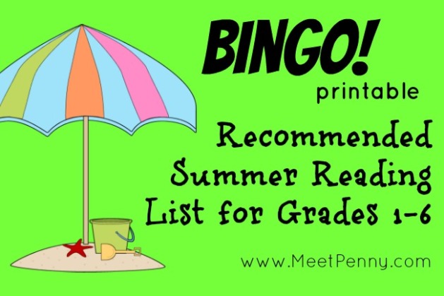 Summer Reading Bingo 1